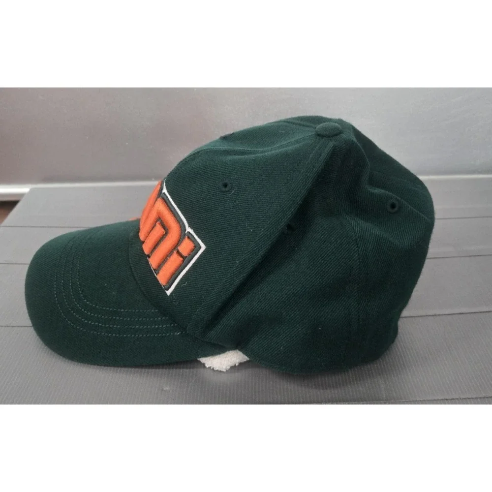 VTG Miami Hurricanes Hat Cap Embroidered American Needle Fitted 7.5 Collegiate